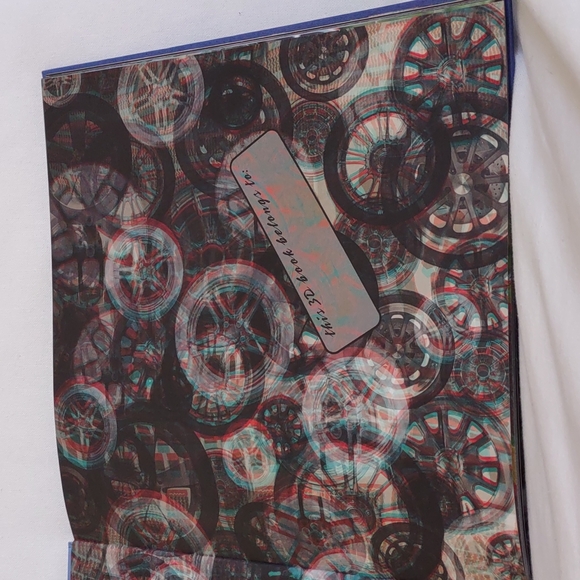 Wheels 3D book Sports Illustrated Kids by Klutho 1 pair of 3D glasses included - Picture 3 of 7